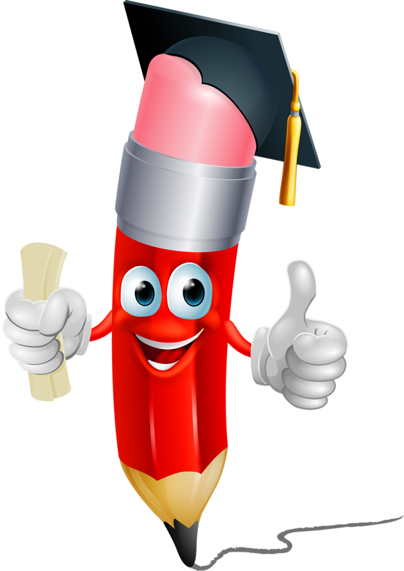 Pencil Mascot Graduating By Krisdog Pencil Mascot Graduate - 2014 Fifa World Cup (566x800)