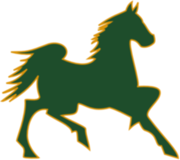 Mascot - Cal Poly Mascot Mustangs (600x533)
