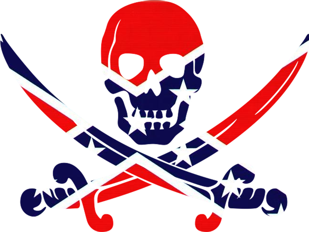 Jeremy Liggins - Black Skull And Crossbones Throw Blanket (1000x1000)