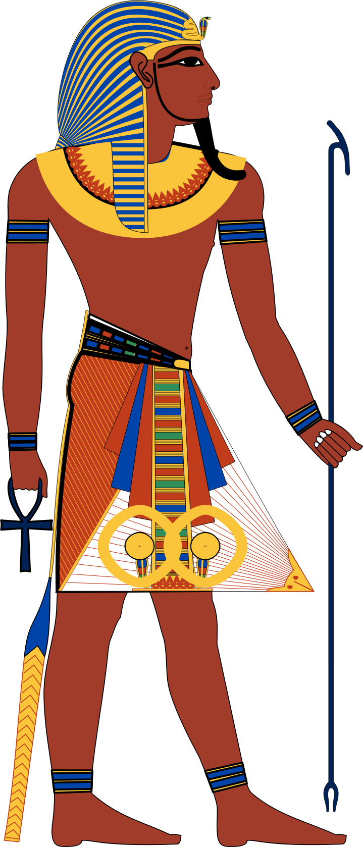 Egyptian Clipart Png - Jewel Of Seven Stars (719x1678)