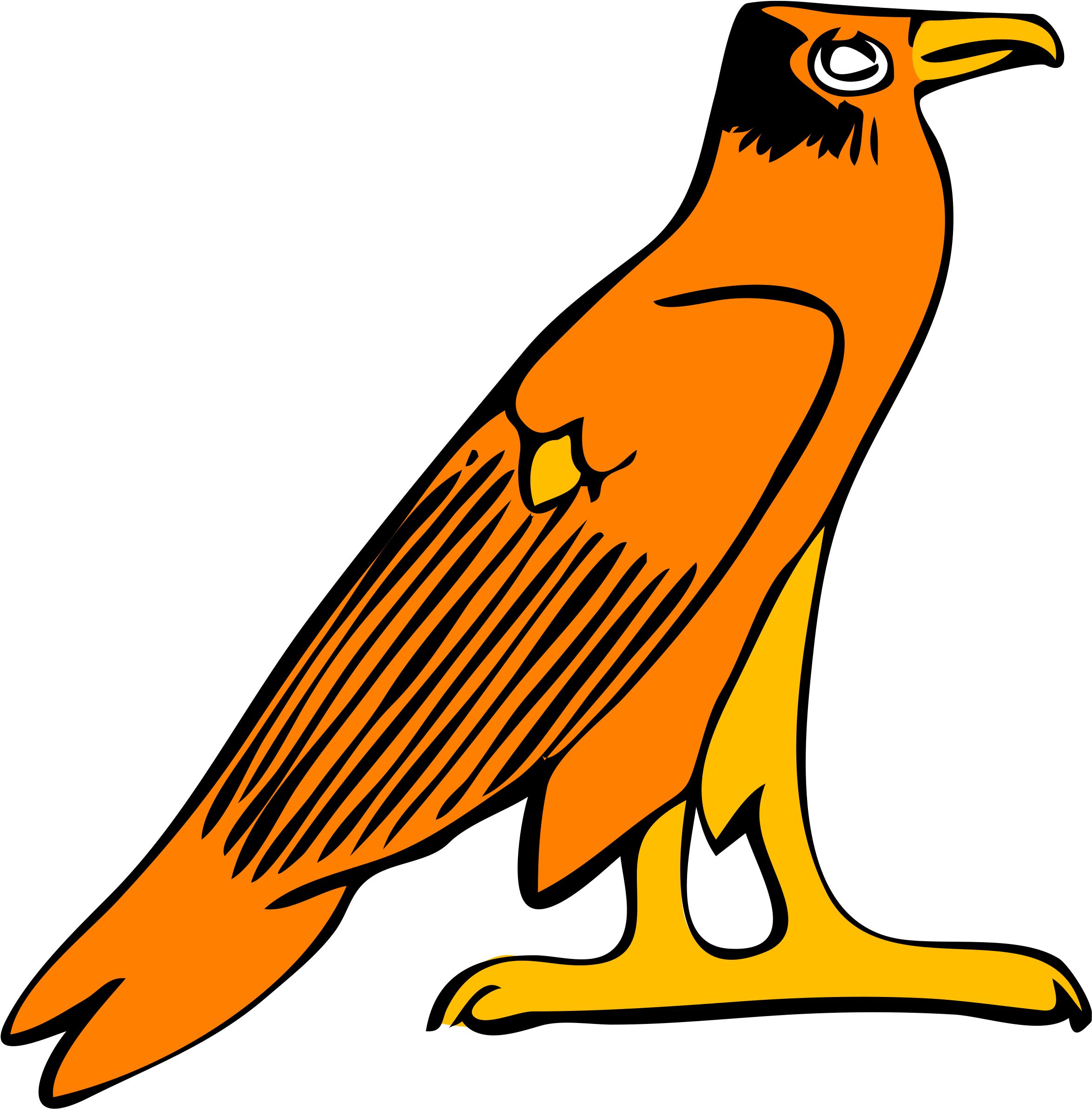 Falcon Clip Art - Falcon Clip Art (2350x2400)