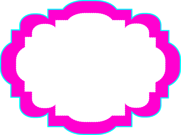 Wanted Clip Art - Vector Shape Pink Png (600x448)