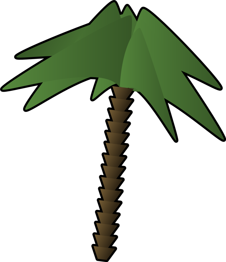 Palmtree - Clip Art (958x1111)