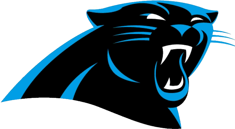 Panther Clipart Mascot Free Clipart Image - Carolina Panthers Logo (800x513)