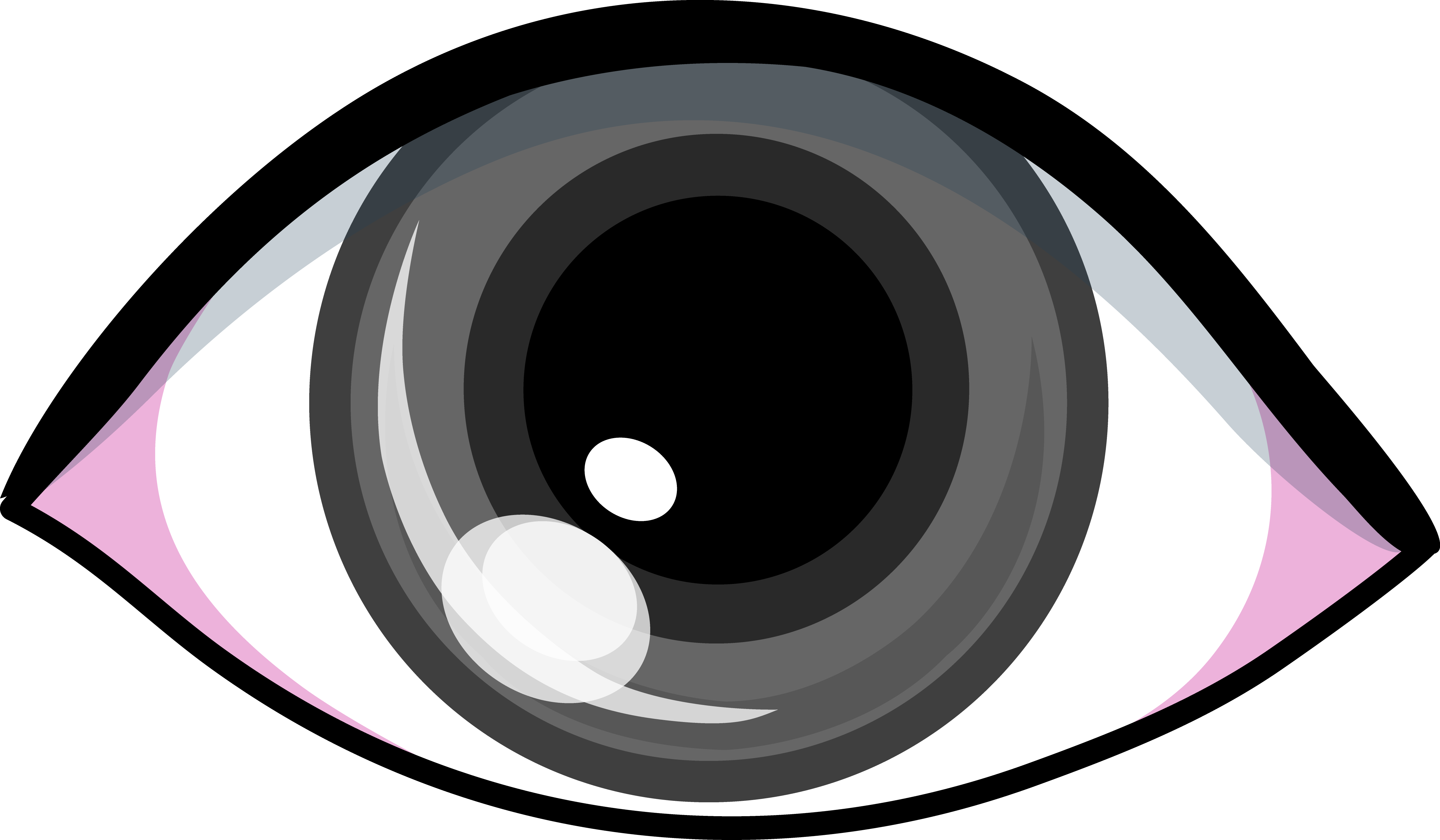 Stylist Design Ideas Eye Clipart Grey Clip Art Panda - Grey Eye Clipart (5076x2962)