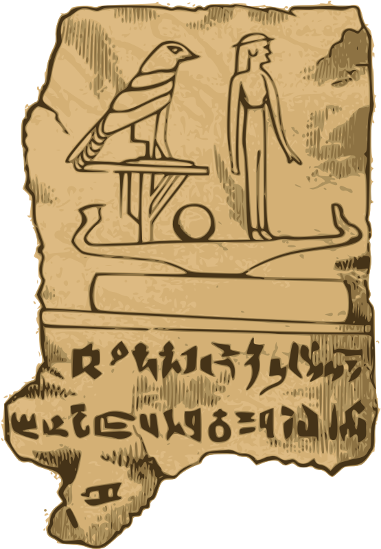 Clipart - Egyptian Tablet - Ancient Egypt Tall Tales (800x800)