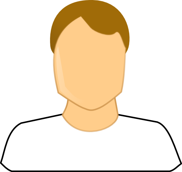 Male Icons Clip Art At Clker - Male Icon (600x570)