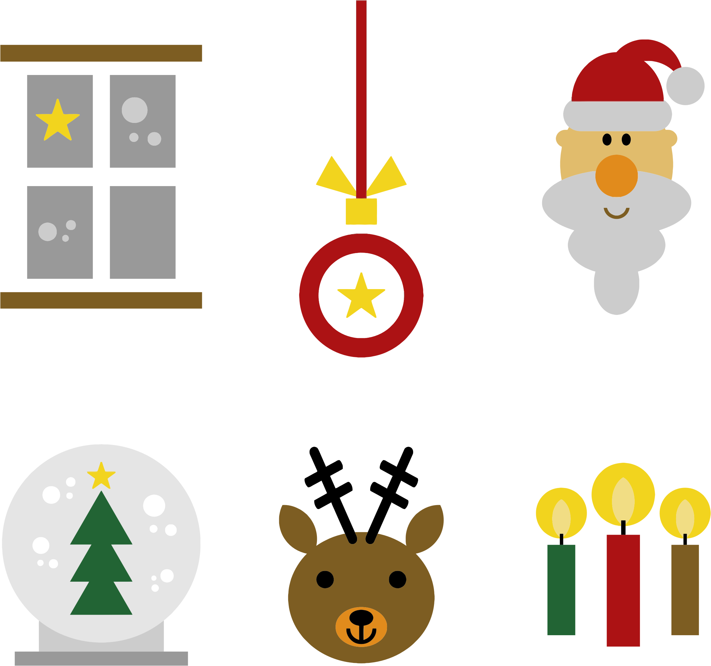 Christmas Icons - Christmas Day (2282x2140)