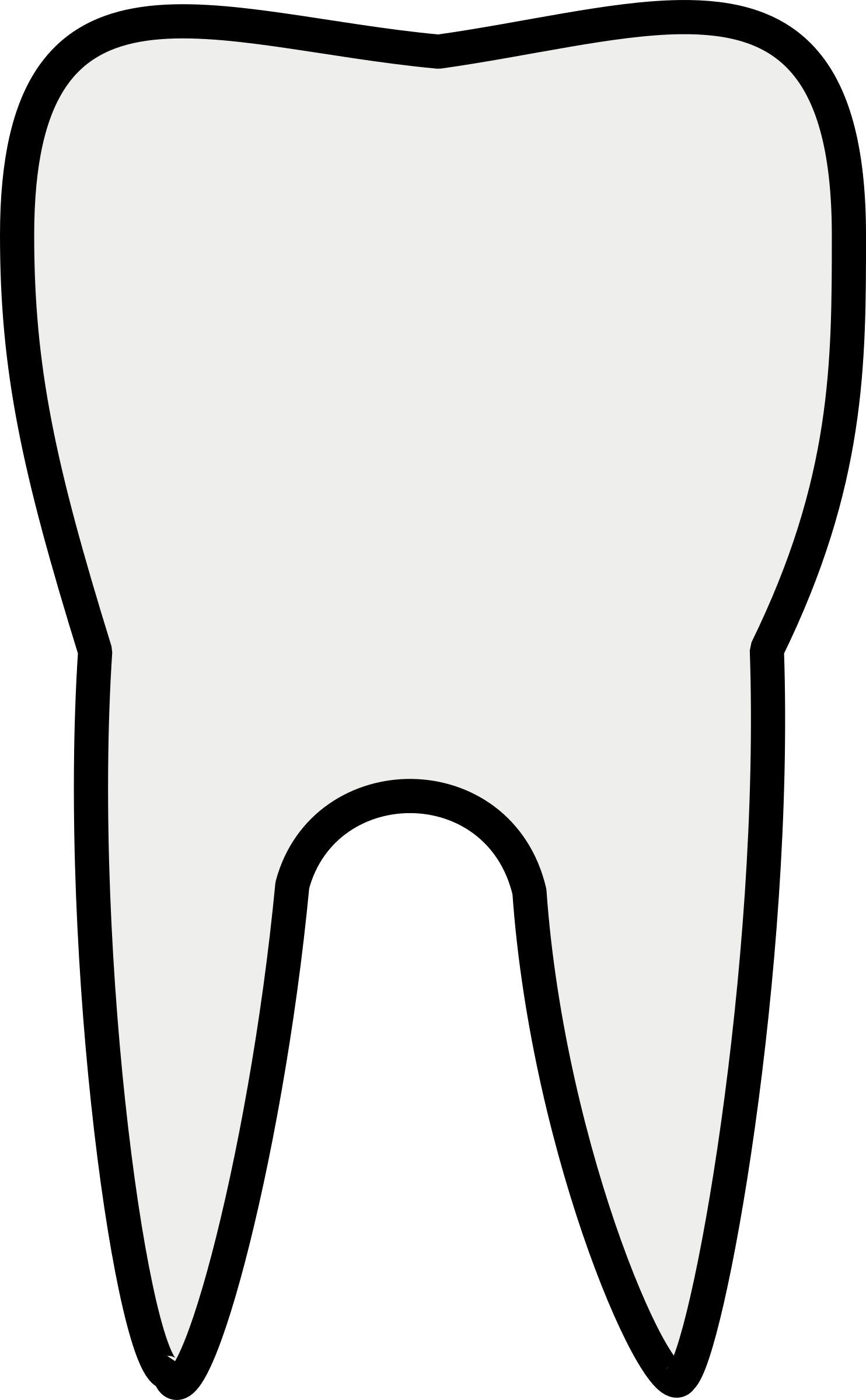 Tooth Outline Free Cliparts That You Can Download To - Teeth Clipart (1484x2400)