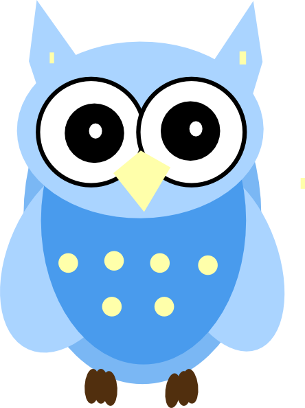 Baby Owl Clip Art (444x594)