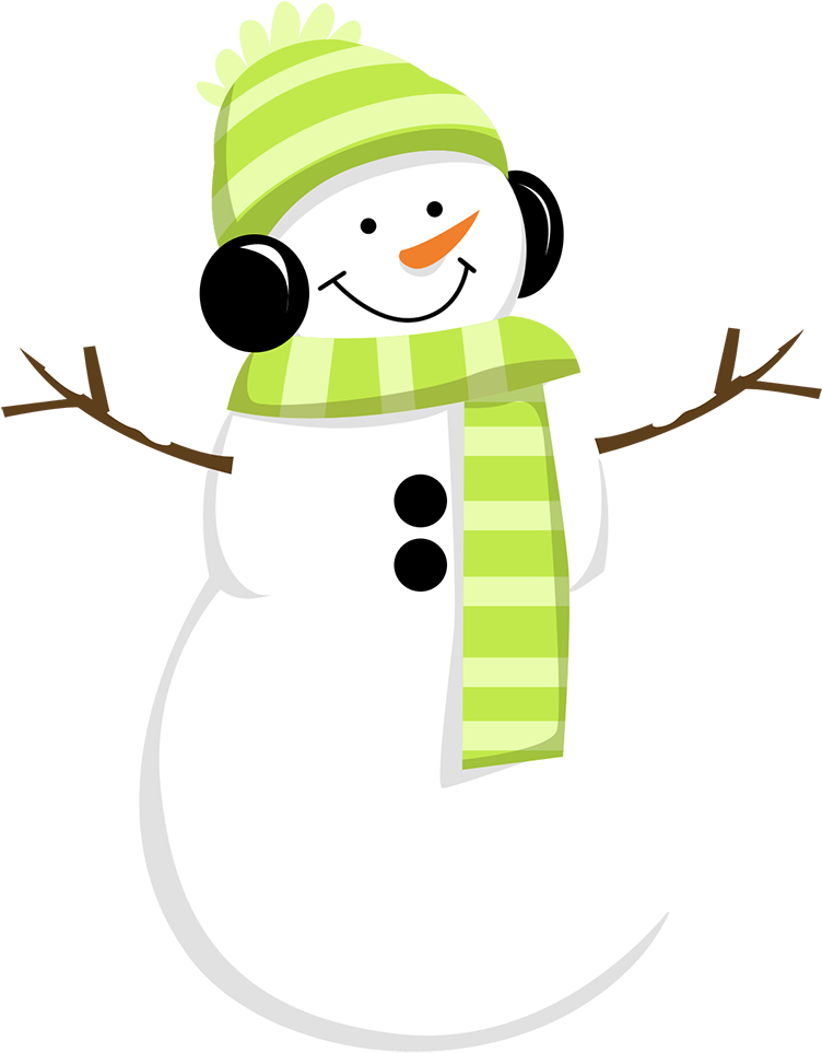 Décembre - Snowman (751x1004)