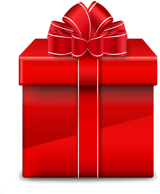 Gift Red Gift Christmas Gift Christmas Holidays - Cadeau Rouge (637x720)