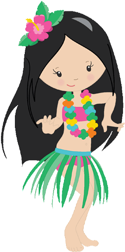 Hawaiian Aloha Tropical - Inktastic Dancing Hula Girl Tote Bag White (600x512)