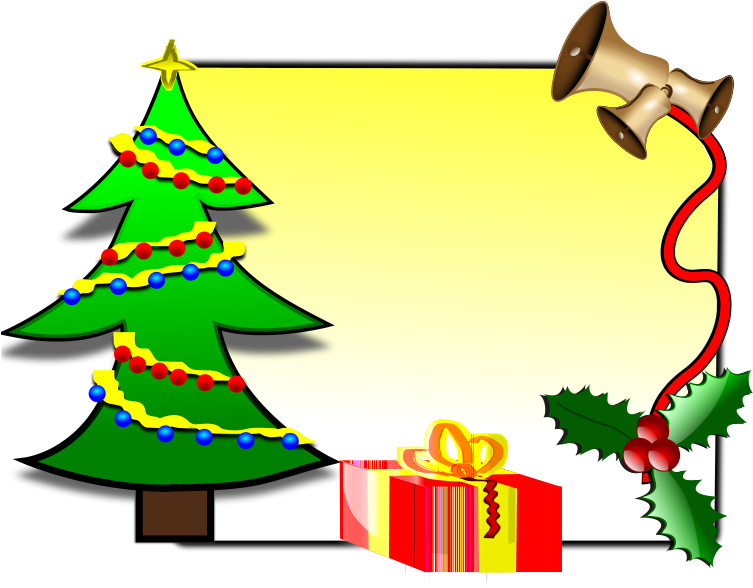 Free Christmas L6 - Small Christmas Card Template (800x600)