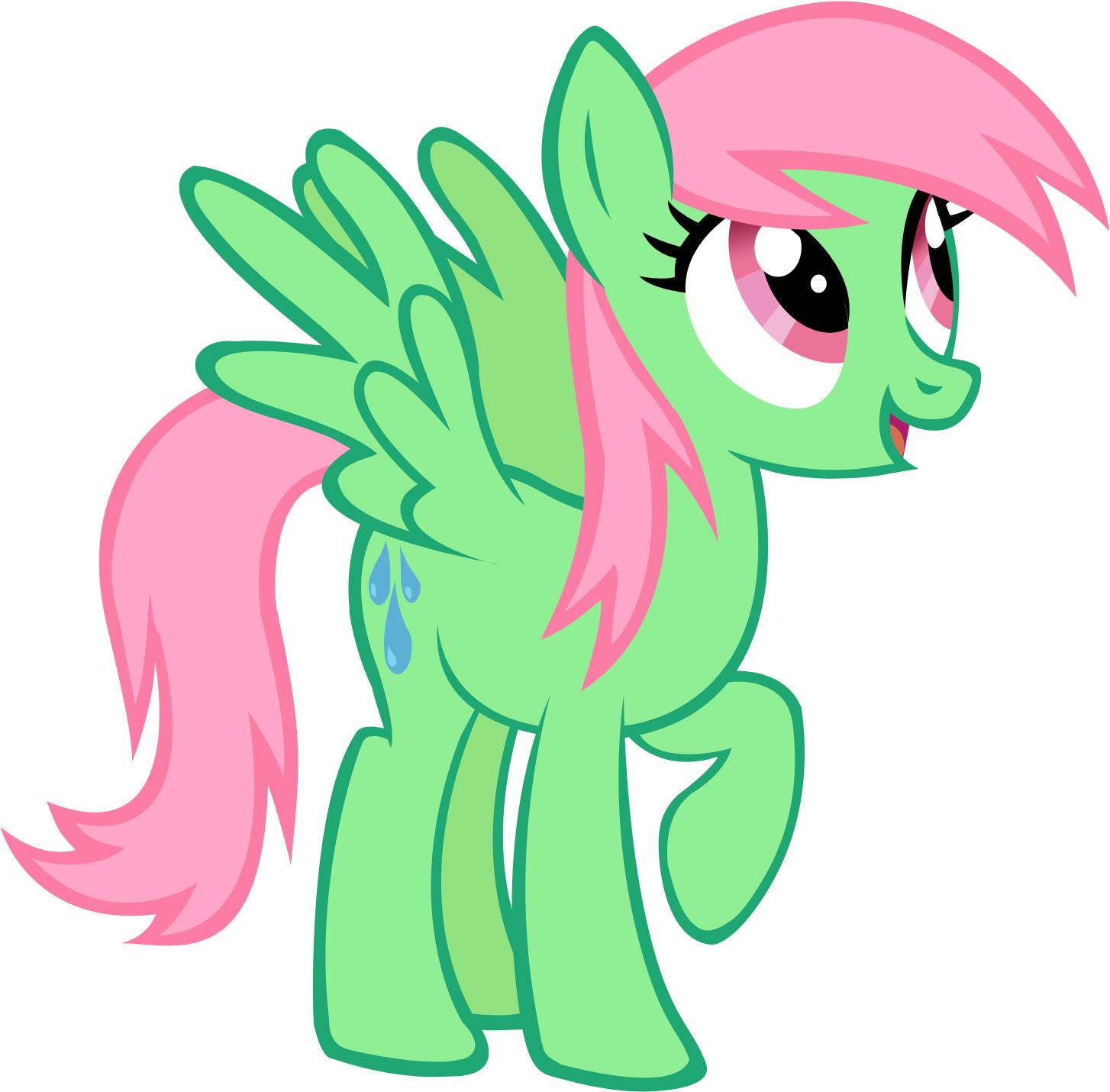Tropical Storm Vector By Durpy Tropical Storm Vector - My Little Pony Sunshower Raindrops (1592x1611)