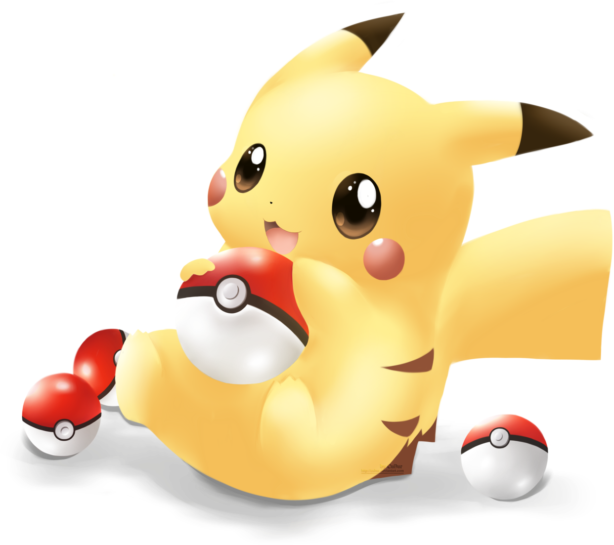 Wallpaper Hd For Pikachu Clip Art On Clipart Cute Pokemon - Cute Pikachu (1280x1151)