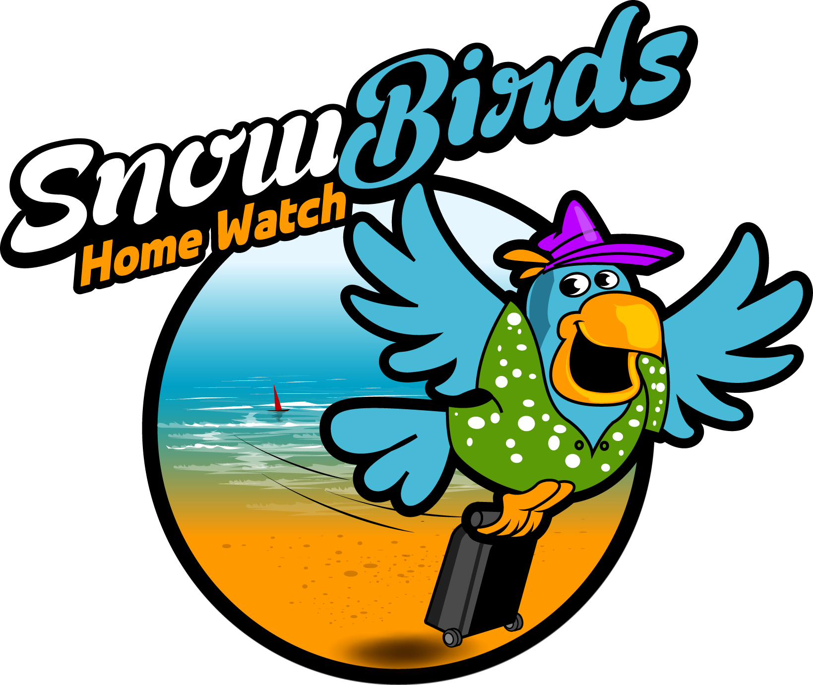 Clip Art Of Snow Capped Mountains, Clip Art Of Snow - Snowbird Clipart (1639x1381)