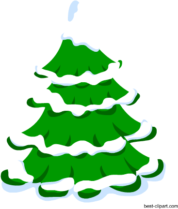 Snow Covered Tree, Free Christmas Clip Art - Jingle Bells Song Lyrics (450x450)