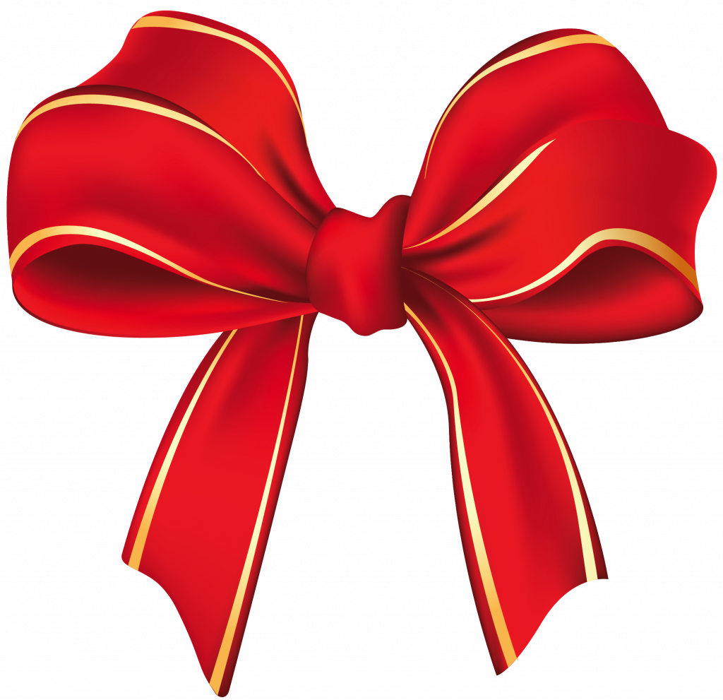 Fashionable Idea Red Christmas Bow Bows Outdoors For - Christmas Bow Png (1024x991)
