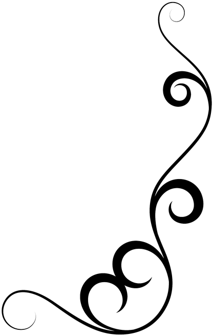 Victorian Art Deco Corner Border Frame Floral - Esquina De Marcos Png (480x720)