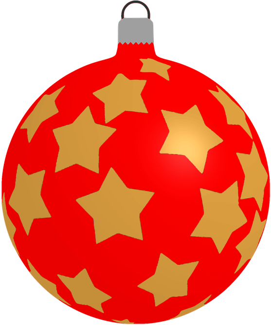 Bauble Christmas Decoration Ornament Star Tree - Baubles Images Clip Art (1987x2400)