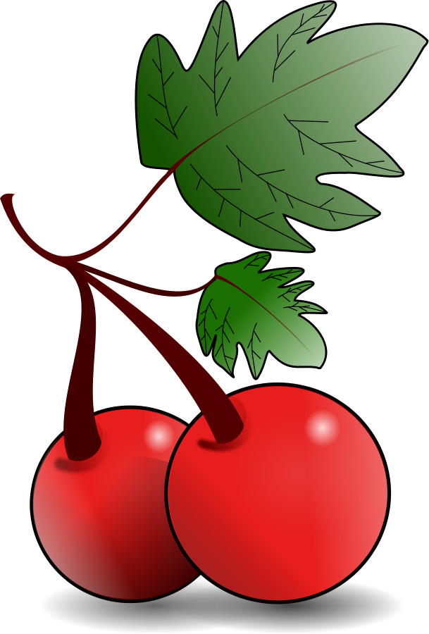 This Free Clip Arts Design Of Red Fruit - Fruit Clip Art (1623x2400)