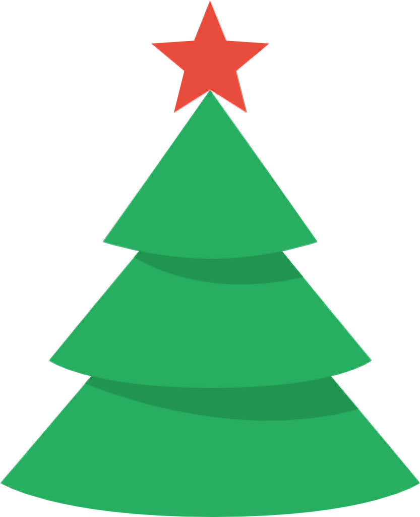 Christmas Tree Clipart Simple Find Craft Ideas - Christmas Tree Png Clipart (1024x1024)
