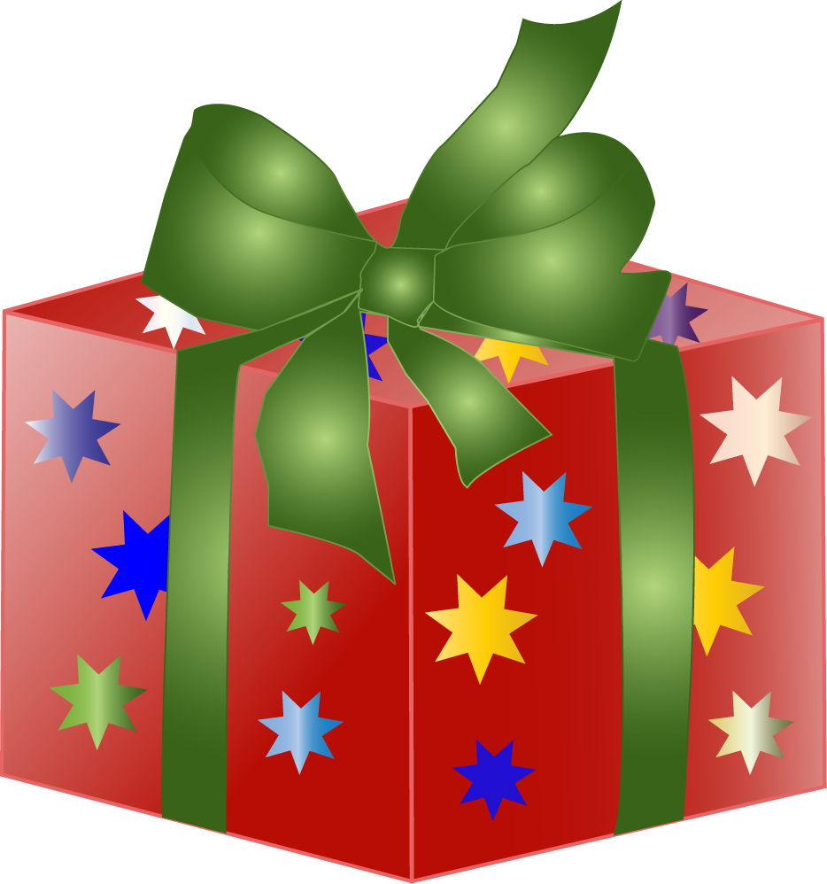 Free Vector Christmas Tree Gift Pack - Christmas Present Vector Png (934x998)