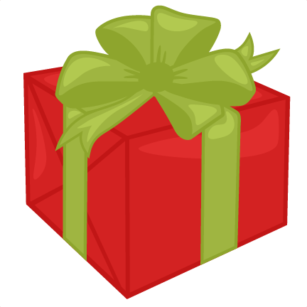 Cute Christmas Present Clipart - Cute Christmas Present Png (432x432)