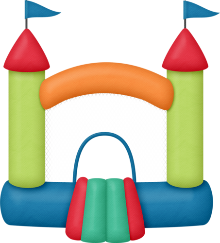 Bounce House - Bounce House Clip Art (453x500)