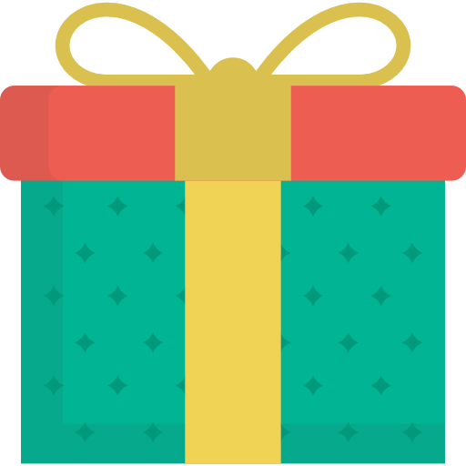 Christmas Gift Icon Png (512x512)