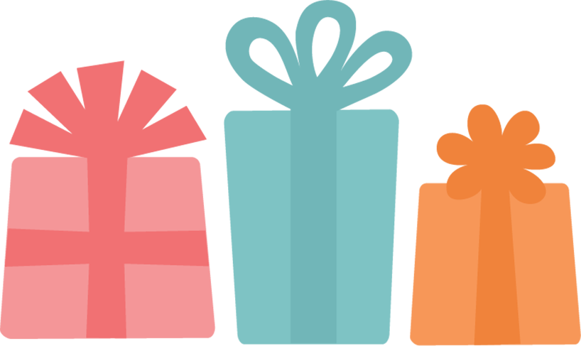 Birthday Presents Svg Files Birthday Svg Files Birthday - Cute Birthday Gift Png (818x487)