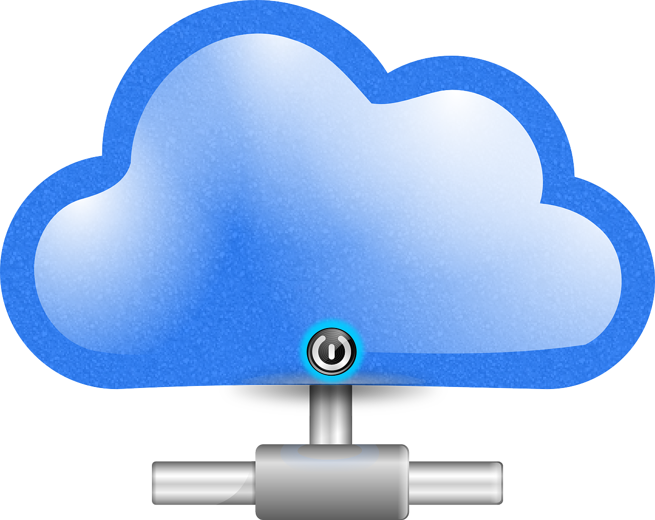 Pin Cloud Clip Art Free - Cloud Computing Clipart Free (1280x1016)