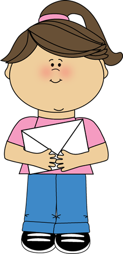 Girl Runner Clip Art - Class Monitor Clipart (243x500)