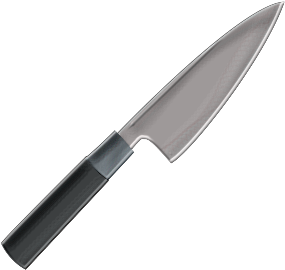 Chef Knife Clipart Kitchen Image Clip Art Library - Knife Png (1024x1024)