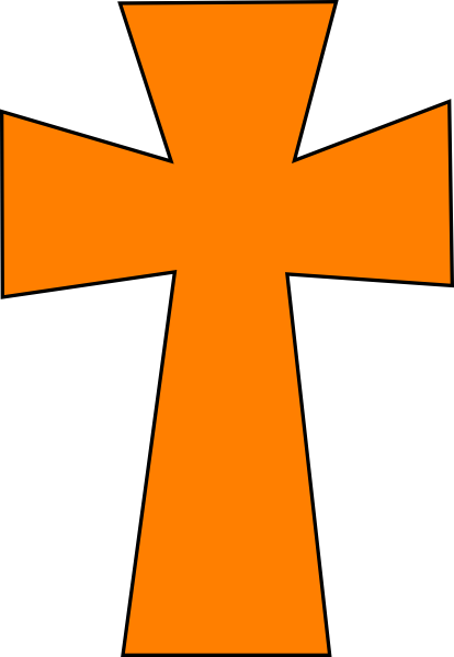 Medieval Cross Clipart - Cross Clipart (414x599)