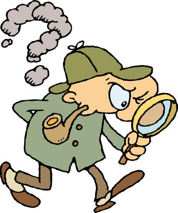 Download Zip - Magnifying Glass Clipart (352x419)