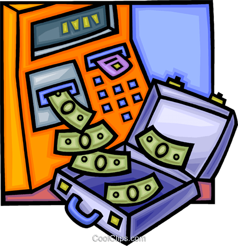 Banks Royalty Free Vector Clip Art Illustration Vc012886 - Dollarization (465x480)