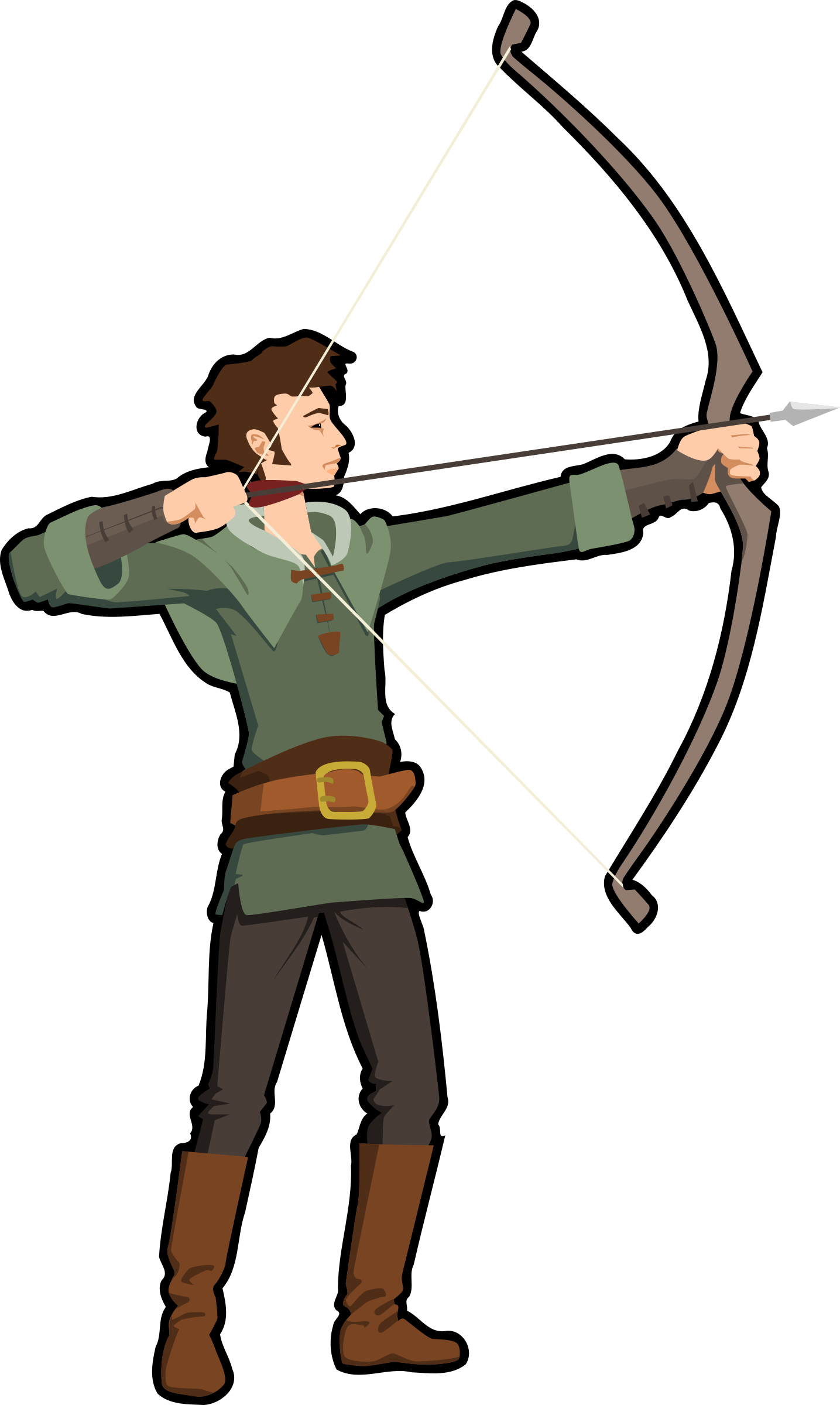 Shooting Arrow Cliparts - Cafepress I Love Archery Wall Calendar (1435x2400)