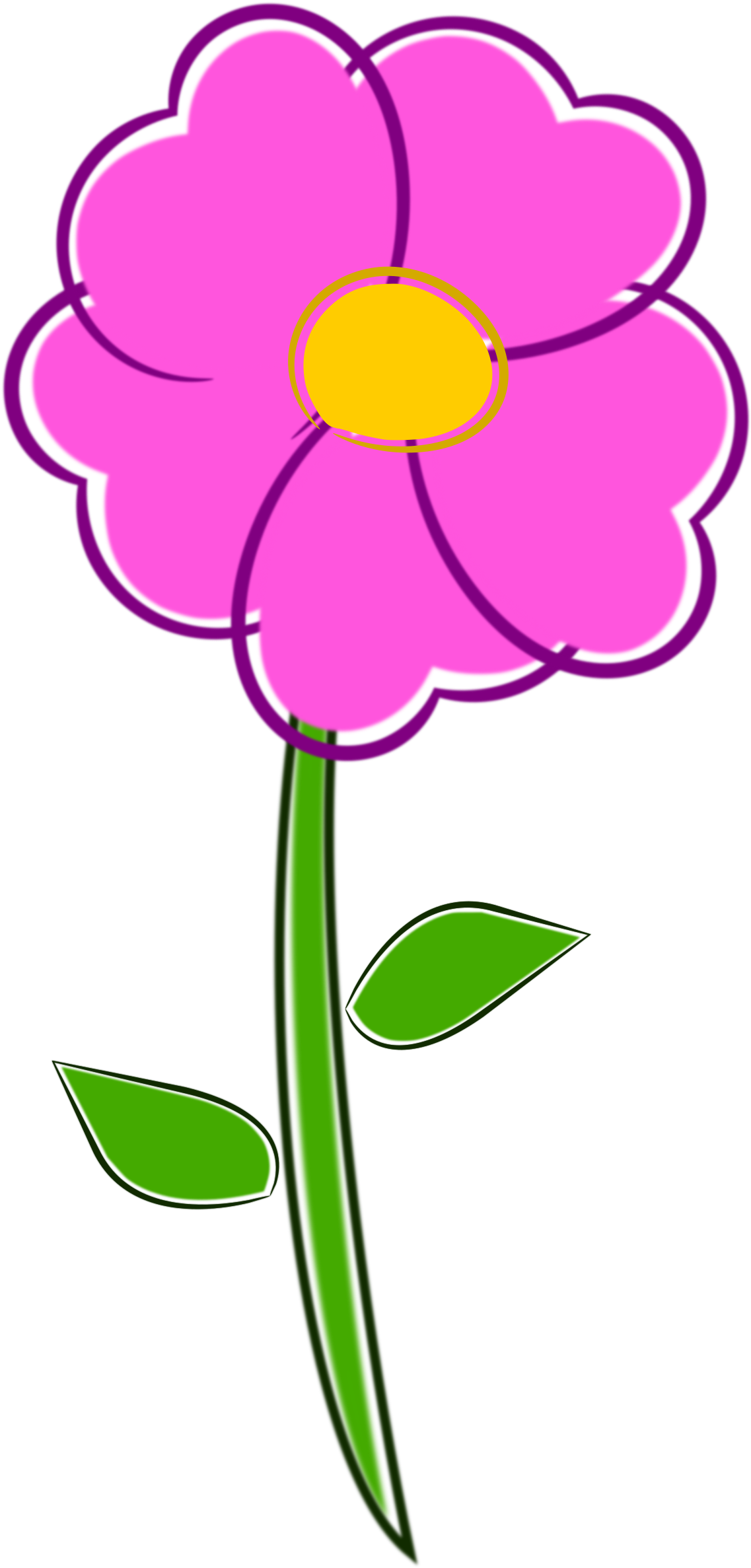 Clipart - Flor Clipart (1180x2400)