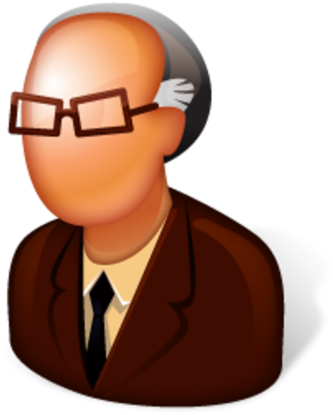 Old Boss - Boss Clipart Png (600x600)