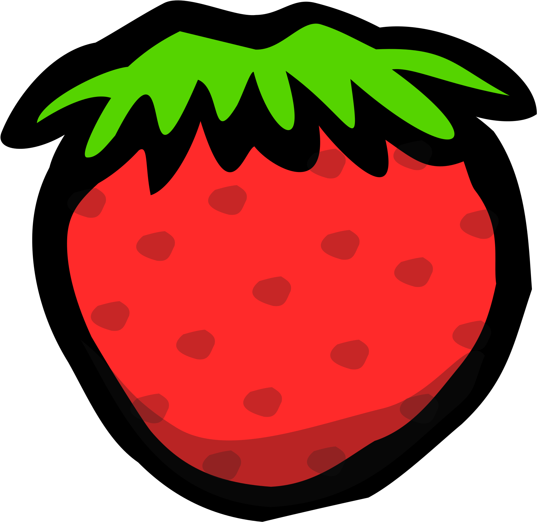 Strawberry Strawberries Clip Art - Strawberry Clip Art (2400x2400)