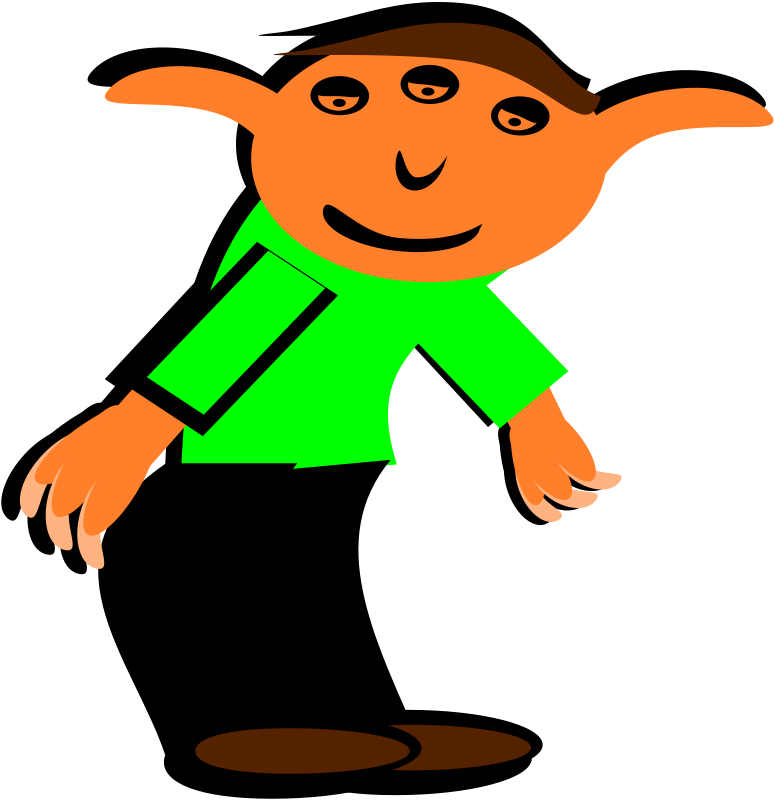 Elf Hat Red Clip Art Download - Cartoon Elf (1240x1280)