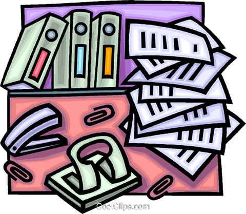 Office Space Royalty Free Vector Clip Art Illustration - Office Space Royalty Free Vector Clip Art Illustration (480x417)