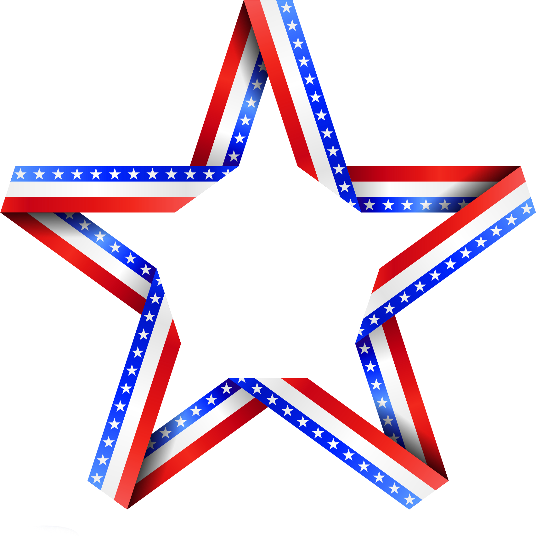 American Flag Clipart American Star - American Star Png (1791x1786)