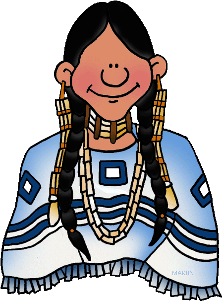 Sioux Woman - Desert Southwest Native Americans (489x648)