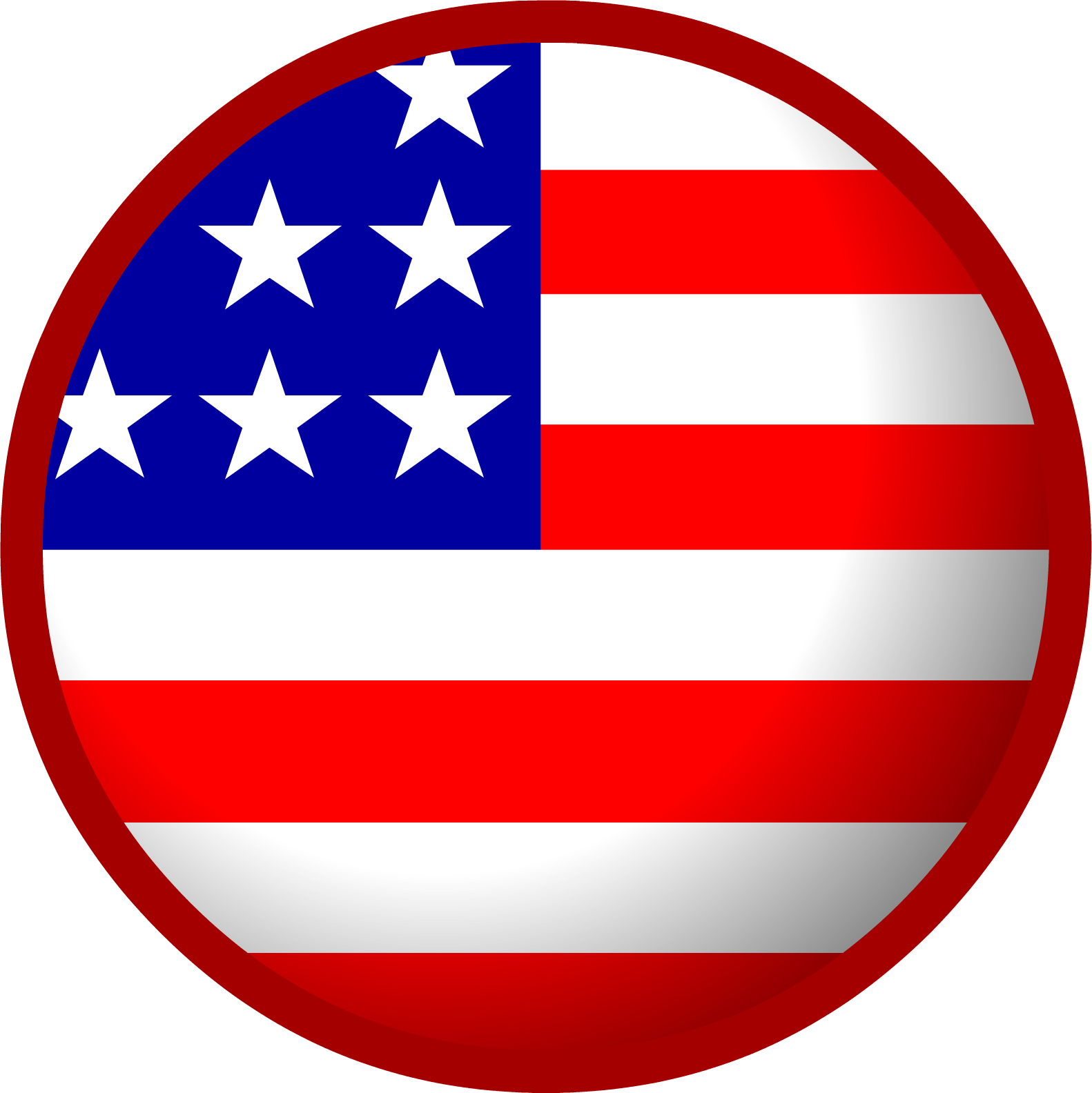 American Flag Clipart Banner - European Coal And Steel Community (1582x1584)