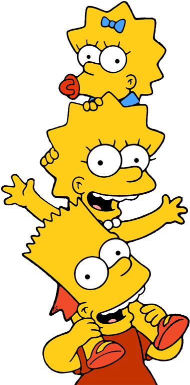 The Simpsons Clip Art - Simpsons (388x767)