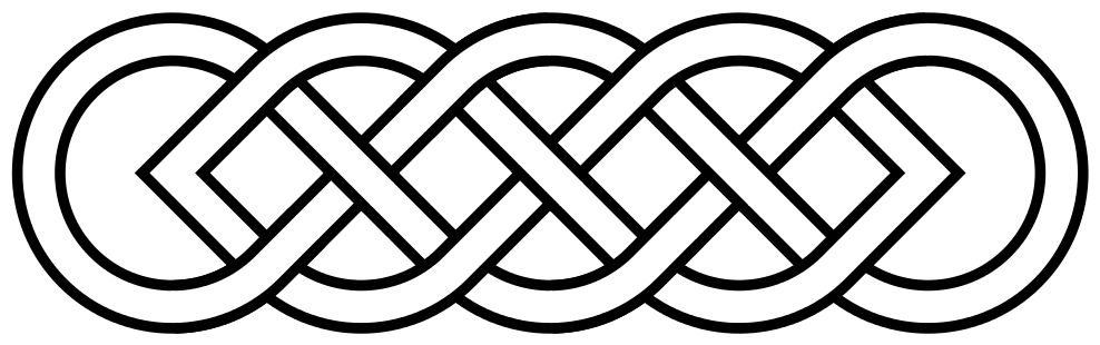 320 × 103 Pixels - Celtic Knot (1000x323)