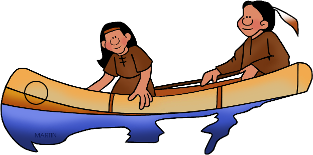American Indian Png - Eastern Woodlands Native American Canoes (648x342)